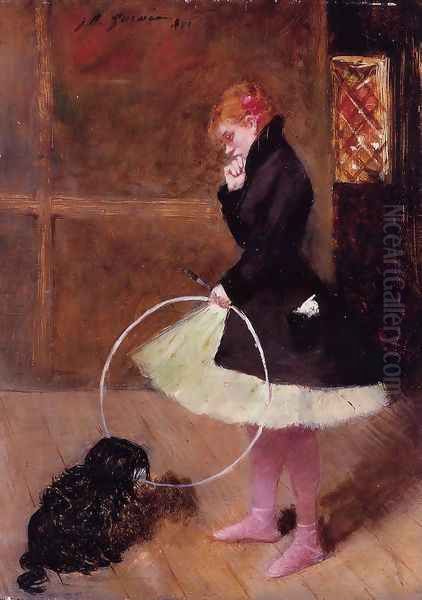 Dancer With A Hoop - view 1