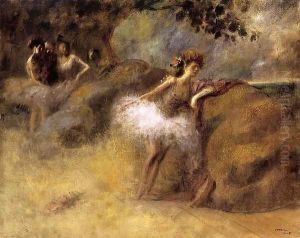 Dancer On The Set by Jean-Louis Forain