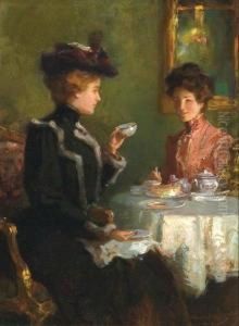 A Cup Of Tea by Walter Granville-Smith