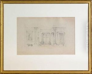 Three Pencil Sketches Inscribed "olympus