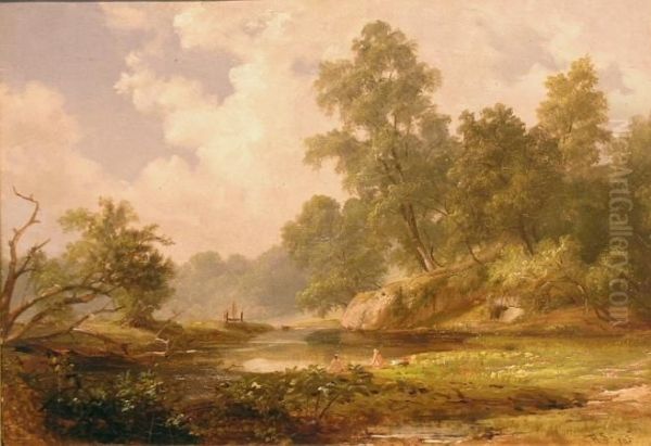 The Dam At Branchtown - view 1
