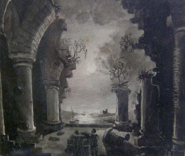 Italian Society Sketch - view 1