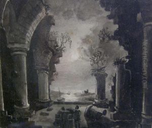 Italian Society Sketch by William Russell Smith