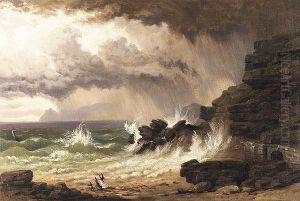 Half Mile From Sestri, Genoese Coast by William Russell Smith