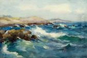 Rocky Coast. by William St. Thomas Smith