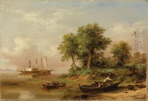 Palmettos At Port Royal by Xanthus Russell Smith