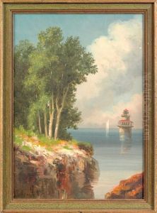 Scene With A Lighthouse