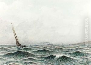 A Strong Wind by Xanthus Russell Smith