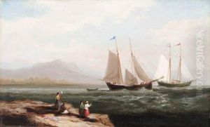 Departure From Portland by Xanthus Russell Smith