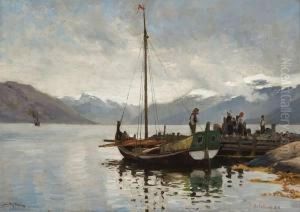 Balestrand by Frithjof Smith-Hald