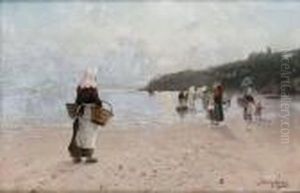 Pa Stranden by Frithjof Smith-Hald