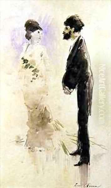 A lover struck dumb with fear - view 1