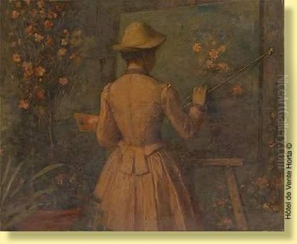 Le Peintre A Son Chevalet - view 1