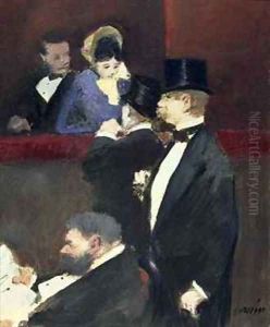A Loge at the Opera by Jean-Louis Forain