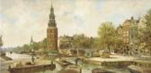 View On The Montelbaanstoren, Amsterdam - view 1