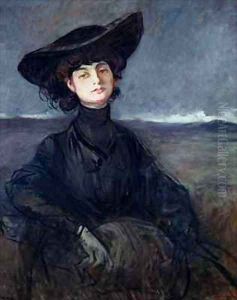 Anna de Noailles 1876-1933 by Jean-Louis Forain