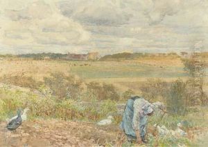Digging Potatoes by Lionel Percy Smyth