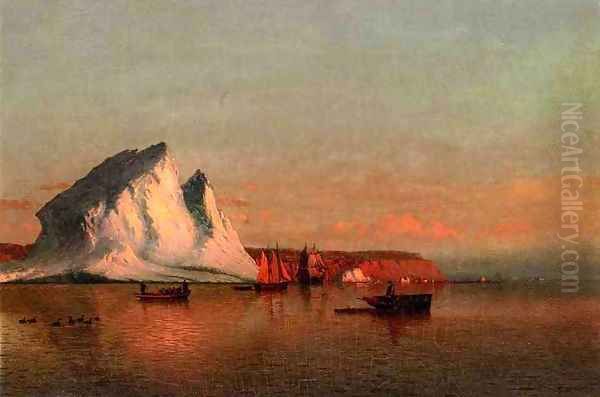 A Calm Afternoon the Coast of Labrador 1875 - view 1