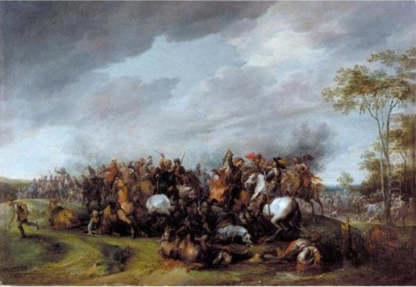 A Cavalry Engagement - view 1