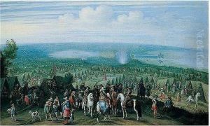 The Siege Of Bergen Op Zoom by Pieter Snayers