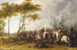 A Cavalry Skirmish
