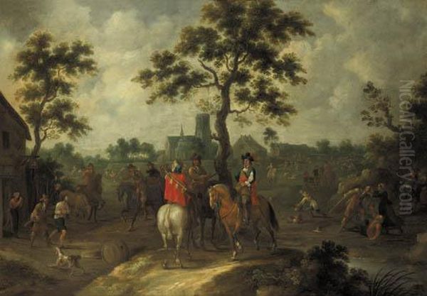 An Ambush In A Village - view 1