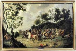 Choc De Cavalerie by Pieter Snayers