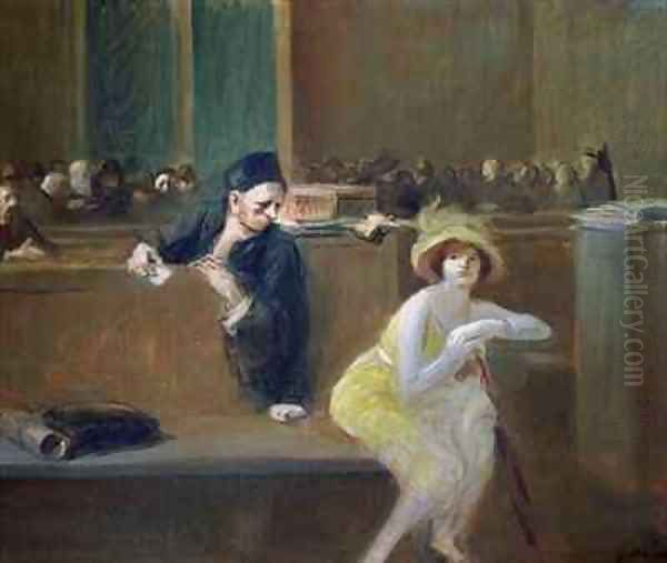 Tribunal scene - view 1