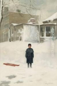 Child With Sled