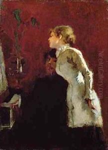 The Piano Lesson by Jean-Louis Forain