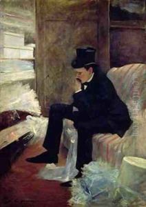 The Widower by Jean-Louis Forain