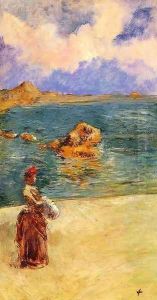La Muse de Flots 1888 by Jean-Louis Forain