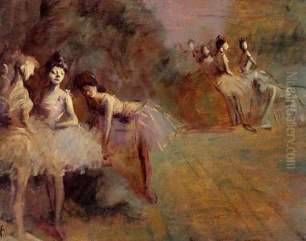 Dancers Resting 1905 - view 1