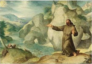 Saint Francis Receiving The