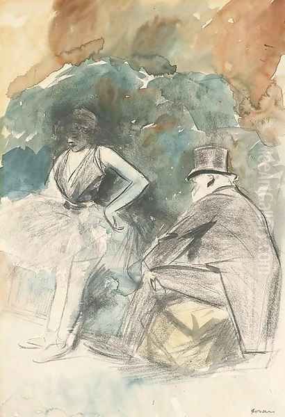 Danseuse et son admirateur - view 1