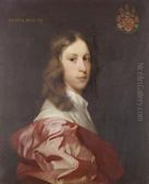 Portrait Of A Youth, Said To Be
Lord John Stuart, Half-length, In A White Shirt And A Burgundy Wrap - view 1
