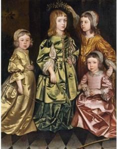 Portrait Of Four Children