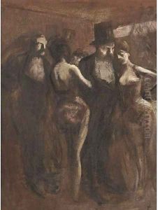 Apres le spectacle by Jean-Louis Forain