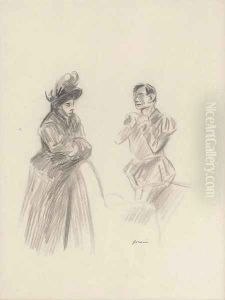 Conversation avant le bel costume