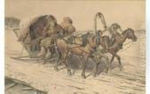 Troika by Pyotr Fyodorovich Sokolov
