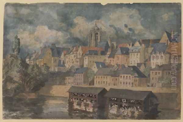 River Town In Northern France - view 1