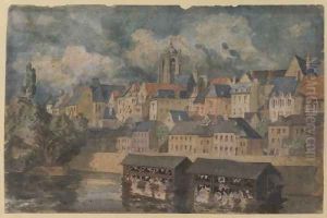 River Town In Northern France by Roger Fry