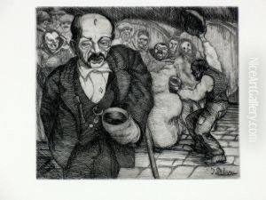 "en La Bodega" by Jose Gutierrez Solana