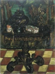 La Mesa China by Jose Gutierrez Solana