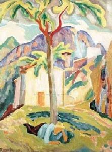 Ste Agnes South Of France by Roger Fry