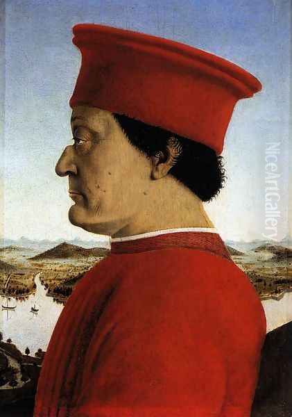 Portrait of Federico da Montefeltro 1465-66 - view 1