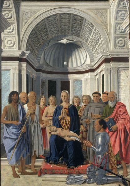 Madonna and Child with Saints (Montefeltro Altarpiece) 1472-74 - view 1
