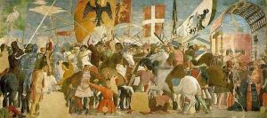 Battle between Heraclius and Chosroes by Piero della Francesca
