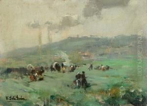 El Brull Del Montseny, 1949)
 Paisaje Con Carretas Y Gitanos.