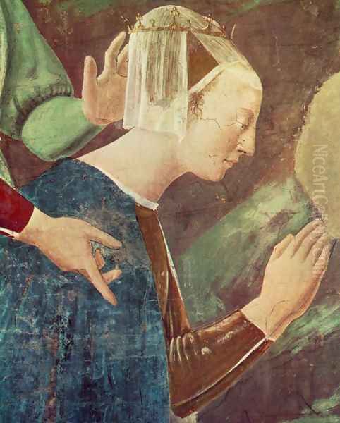 Adoration of the Holy Wood (detail-2) c. 1452 - view 1